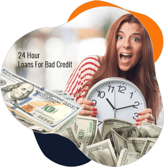 24 Hour Loans for Bad Credit